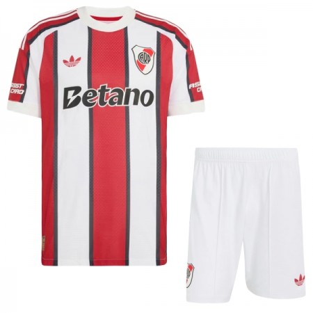 Jalkapallo Pelipaidat/Peliasut CA River Plate Lasten Vieraspelipaita 2026-27 Jalkapallo Pelipaidat/Peliasut CA River Plate Lasten Vieraspelipaita 2026-27