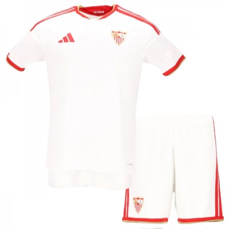 Jalkapallo Pelipaidat/Peliasut Sevilla FC Lasten Kotipelipaita 2026-27 Jalkapallo Pelipaidat/Peliasut Sevilla FC Lasten Kotipelipaita 2026-27