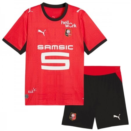 Jalkapallo Pelipaidat/Peliasut Stade Rennais Lasten Kotipelipaita 2026-27 Jalkapallo Pelipaidat/Peliasut Stade Rennais Lasten Kotipelipaita 2026-27