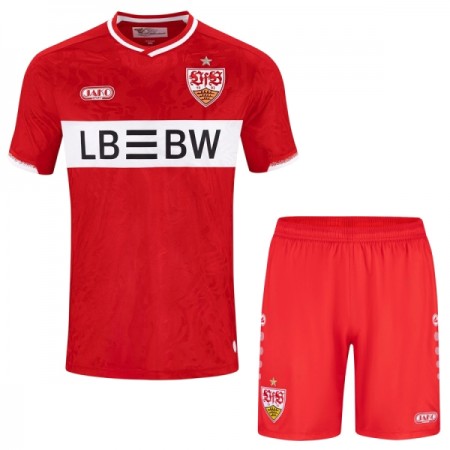 Jalkapallo Pelipaidat/Peliasut VfB Stuttgart Lasten Vieraspelipaita 2026-27 Jalkapallo Pelipaidat/Peliasut VfB Stuttgart Lasten Vieraspelipaita 2026-27