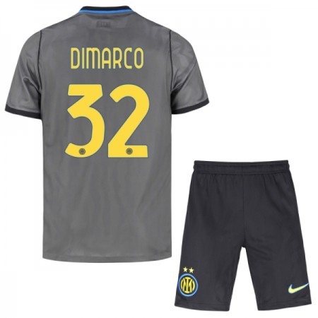 Jalkapallo Pelipaidat/Peliasut Inter Milan Dimarco 32 Lasten Kolmaspelipaita 2026-27