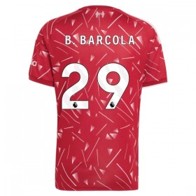 Jalkapallo Pelipaidat/Peliasut Liverpool B. Barcola 29 Kotipelipaita 2026-27