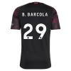 Jalkapallo Pelipaidat/Peliasut Liverpool B. Barcola 29 Lasten Kolmaspelipaita 2026-27