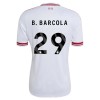 Jalkapallo Pelipaidat/Peliasut Liverpool B. Barcola 29 Vieraspelipaita 2026-27 Jalkapallo Pelipaidat/Peliasut Liverpool B. Barcola 29 Vieraspelipaita 2026-27