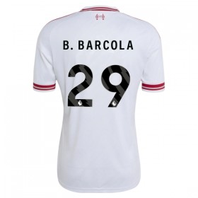 Jalkapallo Pelipaidat/Peliasut Liverpool B. Barcola 29 Vieraspelipaita 2026-27