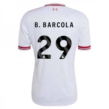 Jalkapallo Pelipaidat/Peliasut Liverpool B. Barcola 29 Vieraspelipaita 2026-27 Jalkapallo Pelipaidat/Peliasut Liverpool B. Barcola 29 Vieraspelipaita 2026-27