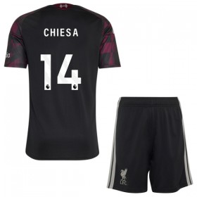 Jalkapallo Pelipaidat/Peliasut Liverpool Chiesa 14 Lasten Kolmaspelipaita 2026-27